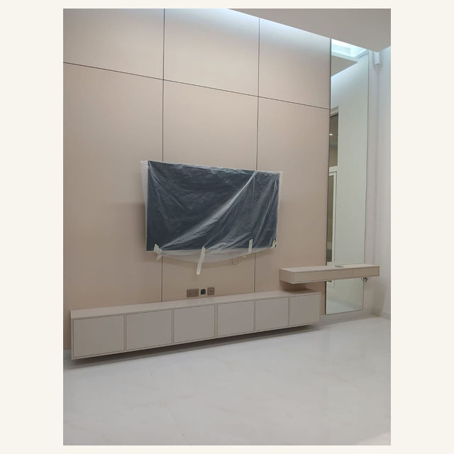 Craft Masters project: Built In Tv Wall Cabinet