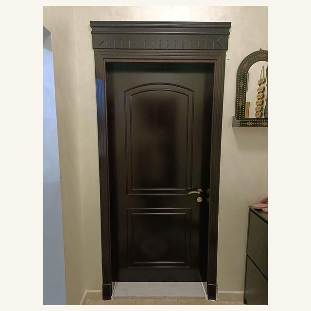 Craft Masters project: Dark Wood Interior Door