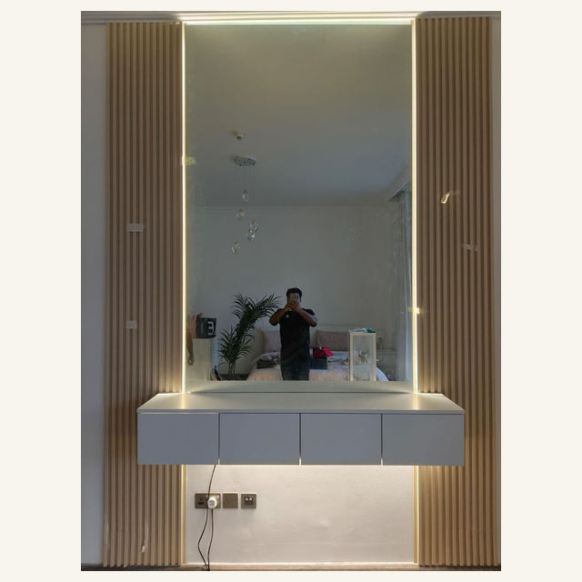 Craft Masters project: Illuminated Mirror Dressing Vanity