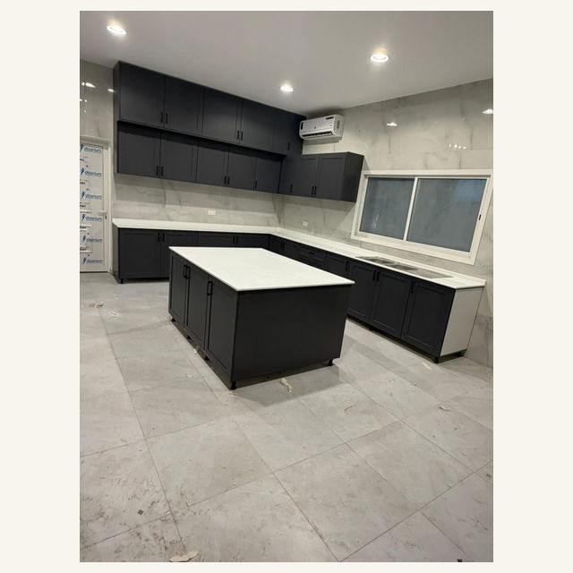 Craft Masters project: Modern Kitchen Cabinets And Island