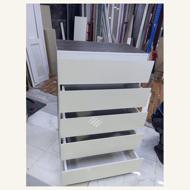 Craft Masters project: White Wooden Drawer Cabinet