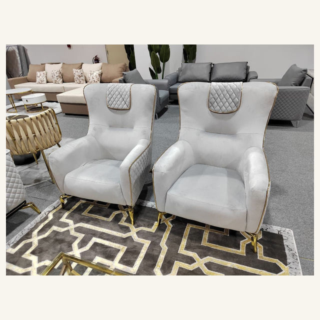 Craft Masters project: White Upholstered Recliner Chairs